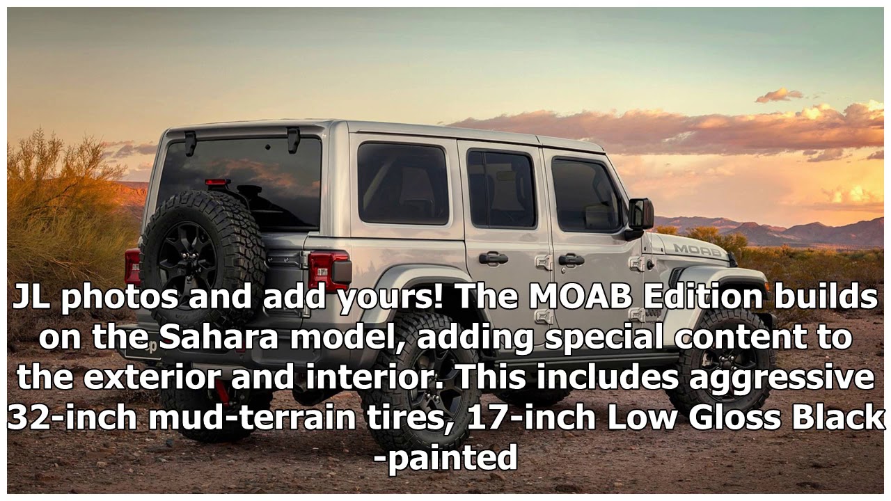 MOAB Edition Jeep JL Have Arrived! | k production channel