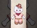 💕 Kawaii Cowgirl Paper Doll 🐄💕 #paperdoll #paperdollhouse #paperduck