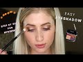 How to APPLY EYESHADOW // SIMPLE EYESHADOW Tutorial for BEGINNERS