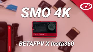 First look at BETAFPV x Insta360 SMO 4K camera for FPV drones