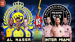 Team Ronaldo 🆚 Team Messi 🆚 Al Nassr 🆚 Inter Miami (ronaldo messi mane )Part 2🏆🥵💥