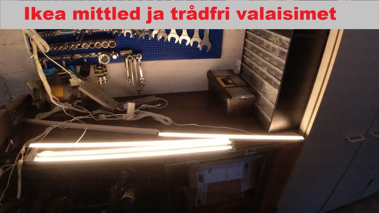 Como instalar luces led en la cocina. Luces Skydrag de Ikea con interruptor  Tradfri. Configuración 