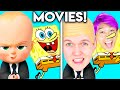 MOVIES WITH ZERO BUDGET! (Boss Baby, Hotel Transylvania, Big Hero 6, Incredibles, Sing!, & MORE!)