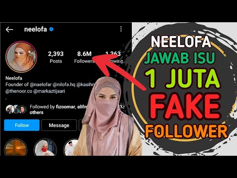 Neelofa Didakwa Antara Artis Paling Banyak ‘Fake Followers’, Ini Respon Neelofa