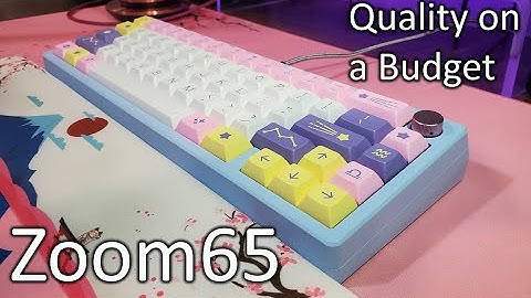 Zoom65: a flawed but incredible gasket keyboard - Unicorn Linears, DSA Astrology