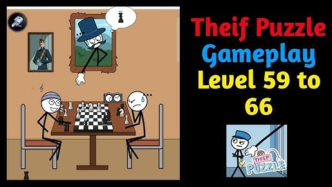 Thief Puzzle Gameplay Level 59 to 66  #gaming #thiefpuzzle 