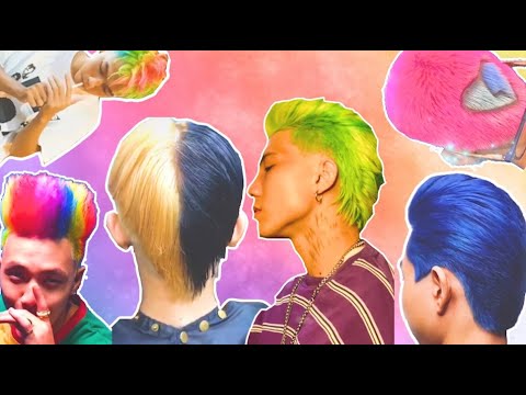 Những Kiểu Tóc Nhuộm Màu Siêu "Bén" Độc Nhất Vô Nhị Chỉ Có Tại Barbershop Vũ Trí | Foci