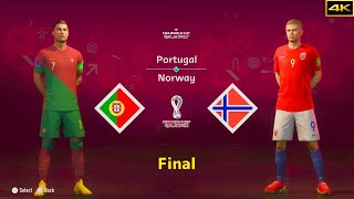 FIFA 23 | PORTUGAL vs. NORWAY | RONALDO vs. HAALAND | FIFA WORLD CUP FINAL | [4K]