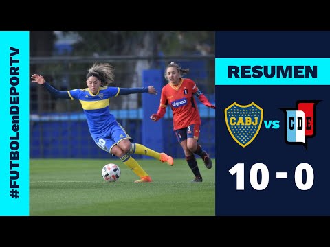 Boca Juniors 10-0 Deportivo Español | RESUMEN Y GOLES | Fecha 19 | Campeonato Femenino YPF