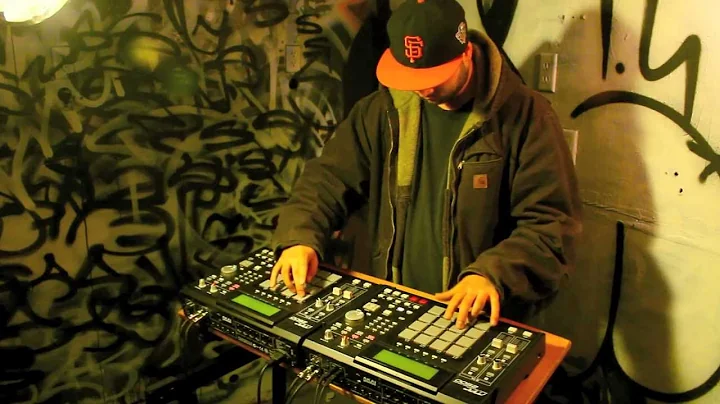 DURAZZO "Monkey Bars" Live Beatmaking on Dual MPC ...