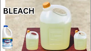 HOW TO MAKE BLEACH FOR BUSINESS :small business idea 2024