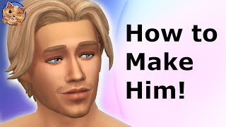 How to Make Him! A Comprehensive Face Slider Tutorial │Sims 4│CAS