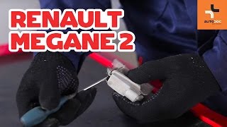 Cum schimb Lampa iluminare numar RENAULT MEGANE II Coupé-Cabriolet (EM0/1_) - tutoriale video