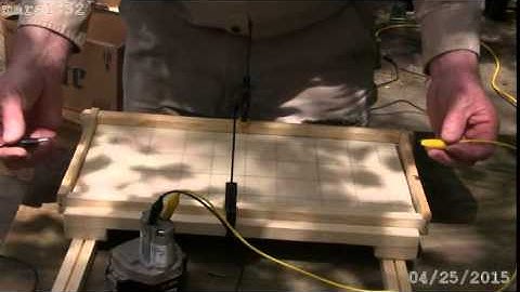 DIY Hot Wire Embedder for Honey Bee Frames