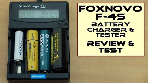 Foxnovo F-4S Battery Charger/Tester - Review