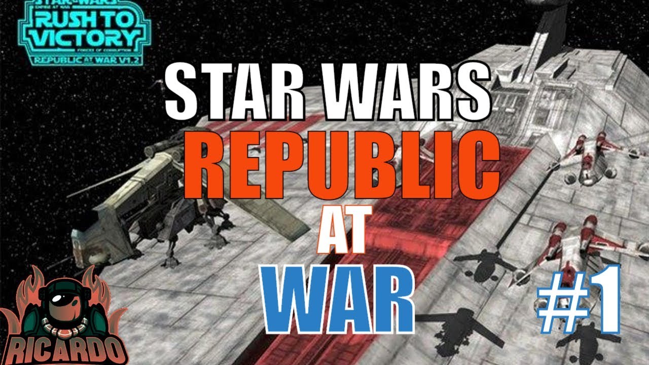 STAR WARS EAW : Republic at War 1.2 Expansion Modded #1 star wars clone ...