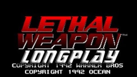 Amiga Longplay 169: Lethal Weapon - Not Commented