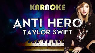 Taylor Swift - Anti-Hero (Piano Karaoke)