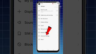 record call using fingerprint#shorts#android