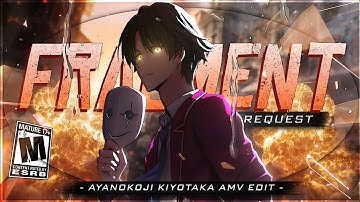 Fragment ~ Ayanokoji kiyotaka [AMV/Edit] 4k ! Alight Motion preset (+Project file)