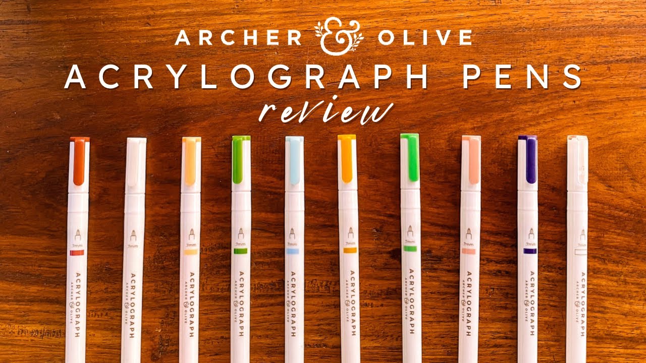 The Best Art Supplies For Kraft Paper + Acrylograph Swatches