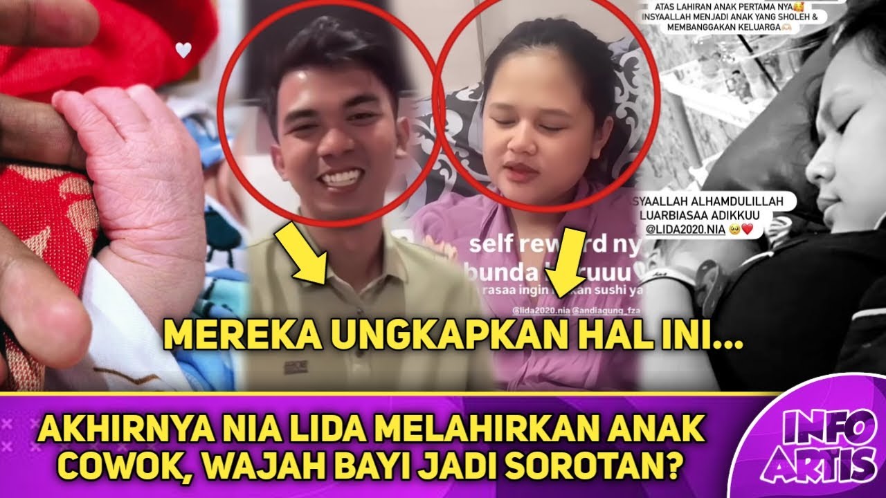 AKHIRNYA NIA LIDA MELAHIRKAN ANAK COWOK, WAJAH BAYI JADI SOROTAN?... 