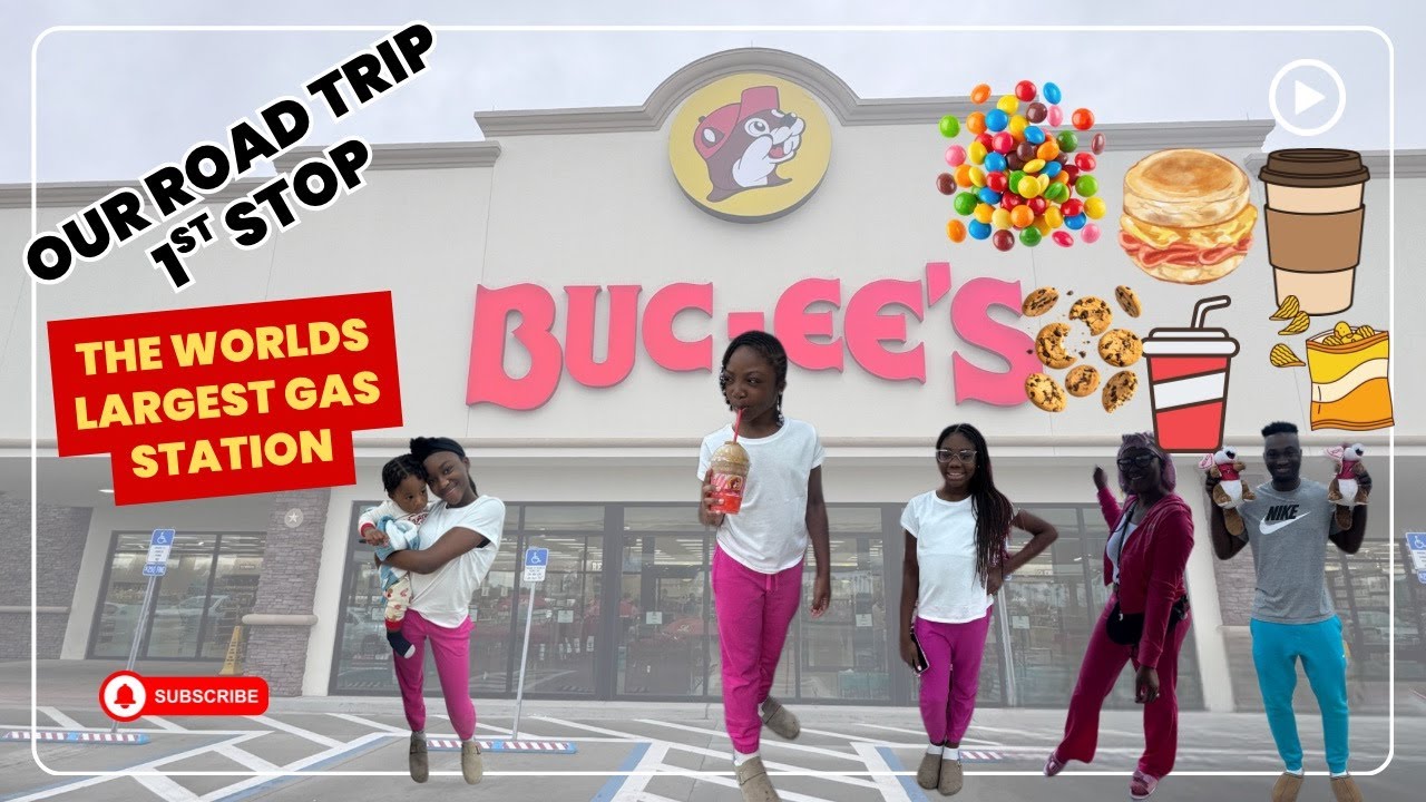 Family Road Trip Stop at Buc-ee’s | World’s Largest Gas Station