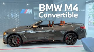 BMW M4 Convertible 2025 Indonesia | Full Walkaround   Interior & Eksterior Detail