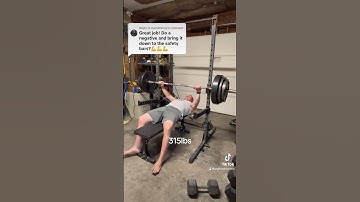 315lbs negative #benchpress