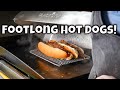 Footlong Hot Dogs on the Blackstone Griddle