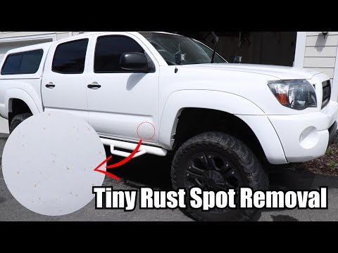 How To Stop Surface Rust Exterior Car Paint?