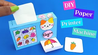 DIY Paper Printer Machine / How to make paper printer machine at home / DIY Magic Trick