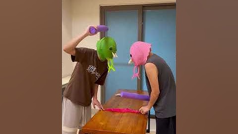 Guys with Frog Mask Slap Game