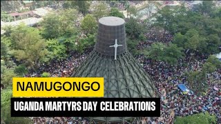 Pilgrimage to Namugongo basilica ahead of the Uganda's martyrs day celebrations 2024.