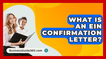 What Is An EIN Confirmation Letter? - BusinessGuide360.com