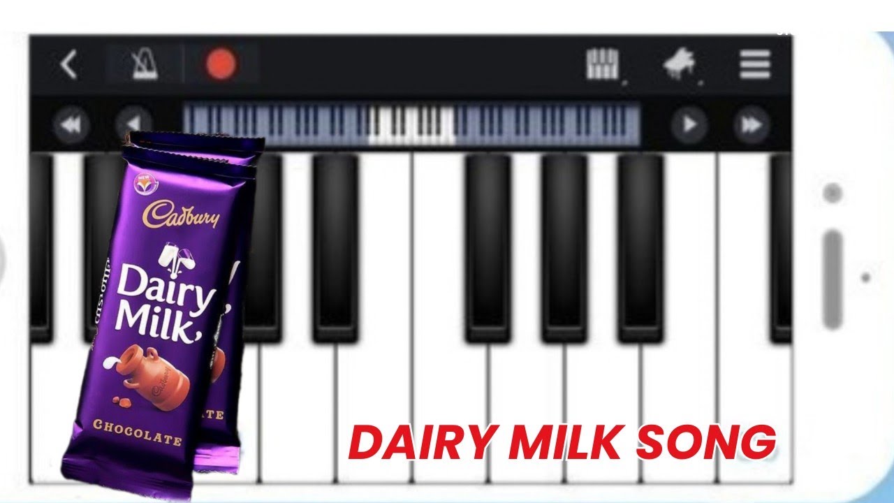 Kiss Me Song Cadbury Dairy Milk Song Easy Piano Tutorial YouTube