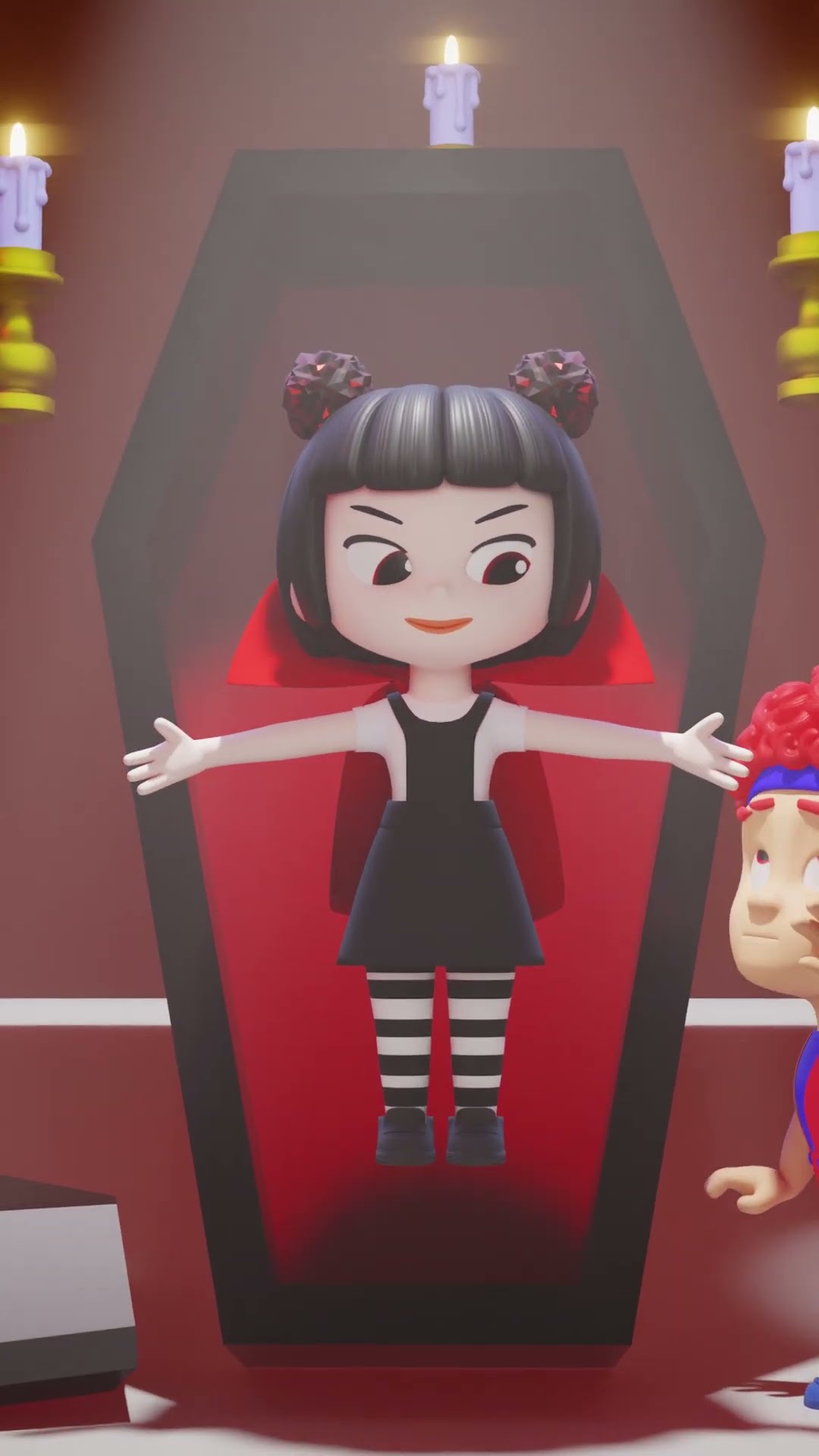 Boom Boom y el especial de Halloween | D Billions Canciones Infantiles #shorts #db