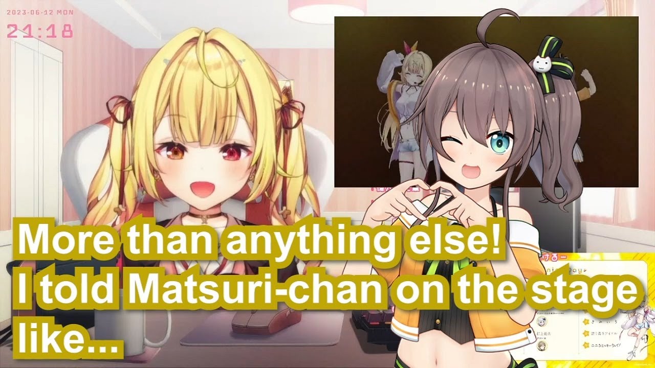 Compilation of Hoshikawa Sara & Natsuiro Matsuri's  dynamics【Eng Sub SKB TeeTee hololive Nijisanji】