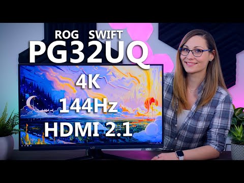 The Best 4K Gaming Monitor? - ASUS ROG PG32UQ Review