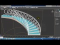Spiral Stair 3Ds max 2014 طريقة عمل درج منحني بالماكس
