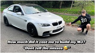 BMW e92 M3 Project Total Cost Breakdown - Don't tell the misses!