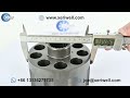 TEIJIN GM35VL Hydraulic Pump Spare Parts Cylinder Block