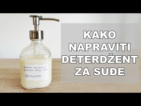 Video: Kako pripremiti deterdžent bez sapuna?