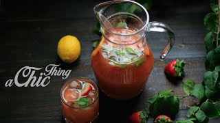 FRUIT TEA SERIES: STRAWBERRY AND PASSION FRUIT -  2 WAYS - USING COMMERCIAL PUREE VS FRESH FRUITS