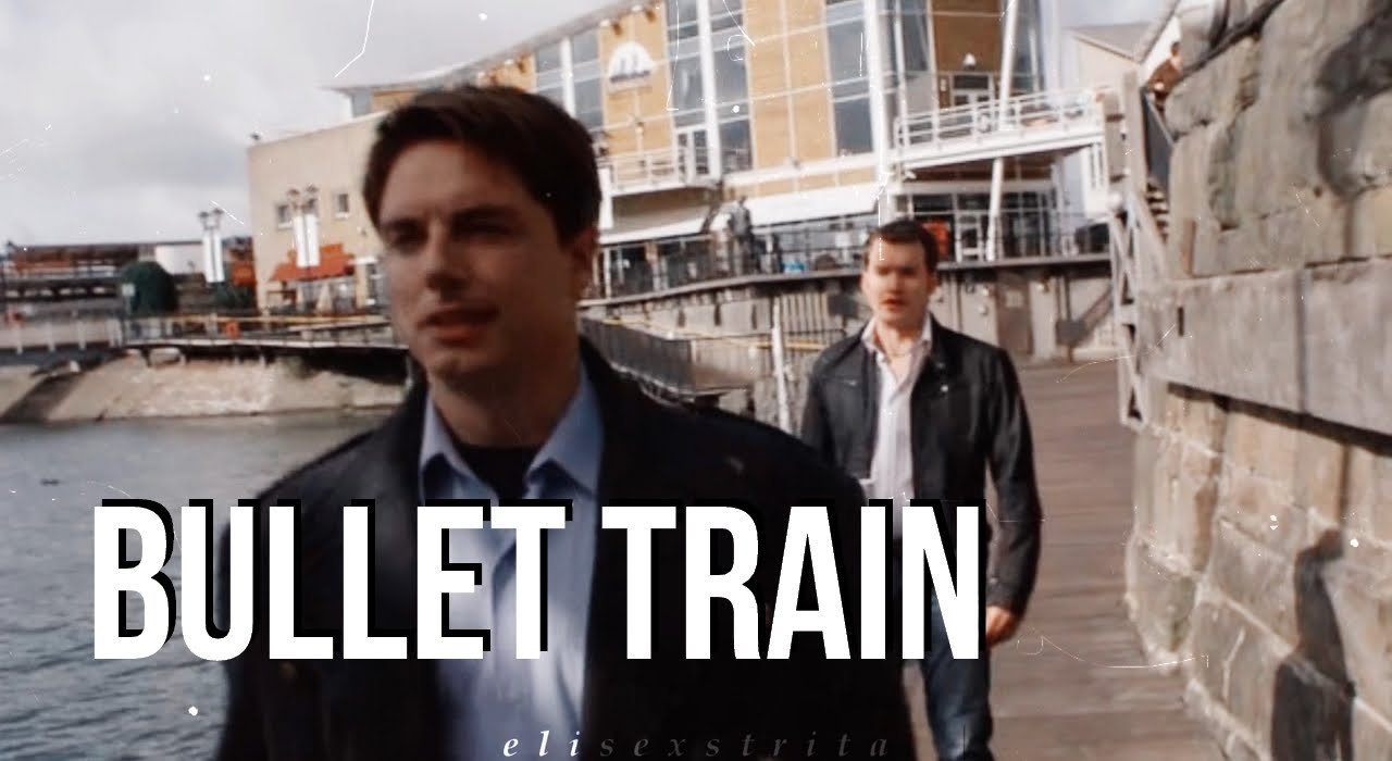 Jack and Ianto - bullet train