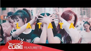 (여자)아이들((G)I-DLE) - FLASHMOB in New York : '#LATATA'