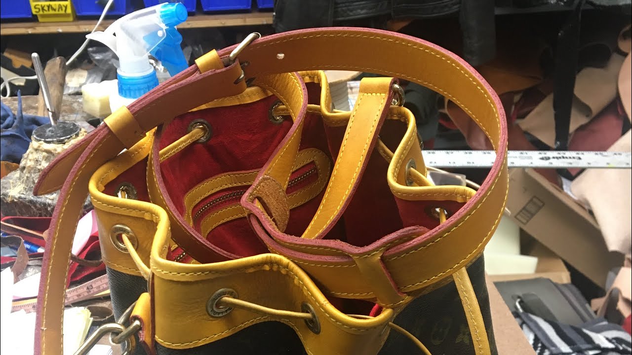 louis vuitton bucket bag - YouTube