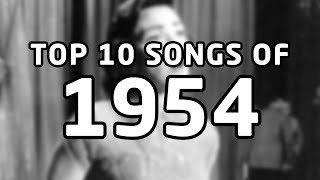 Video thumbnail of "Top 10 songs of 1954"