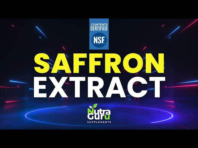 Saffron Extract โ Mood, Focus & Eye Health in One Capsule! ๐๐