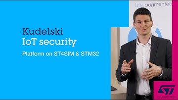 Kudelski IOT security platform on ST4SIM & STM32